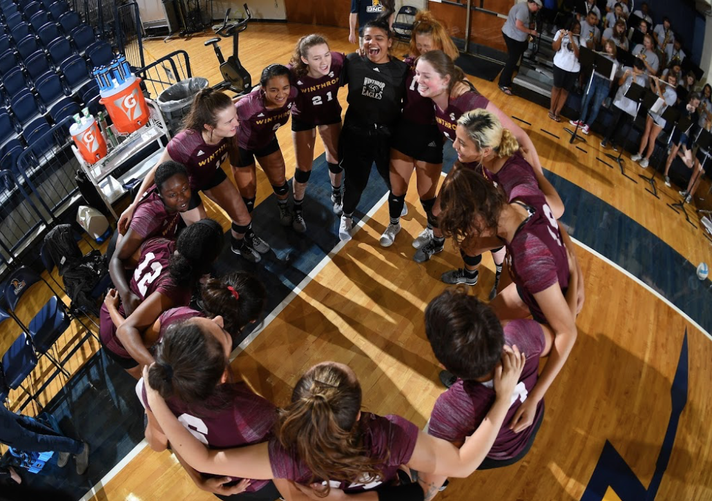 Winthrop volleyball starts off conference play with a win