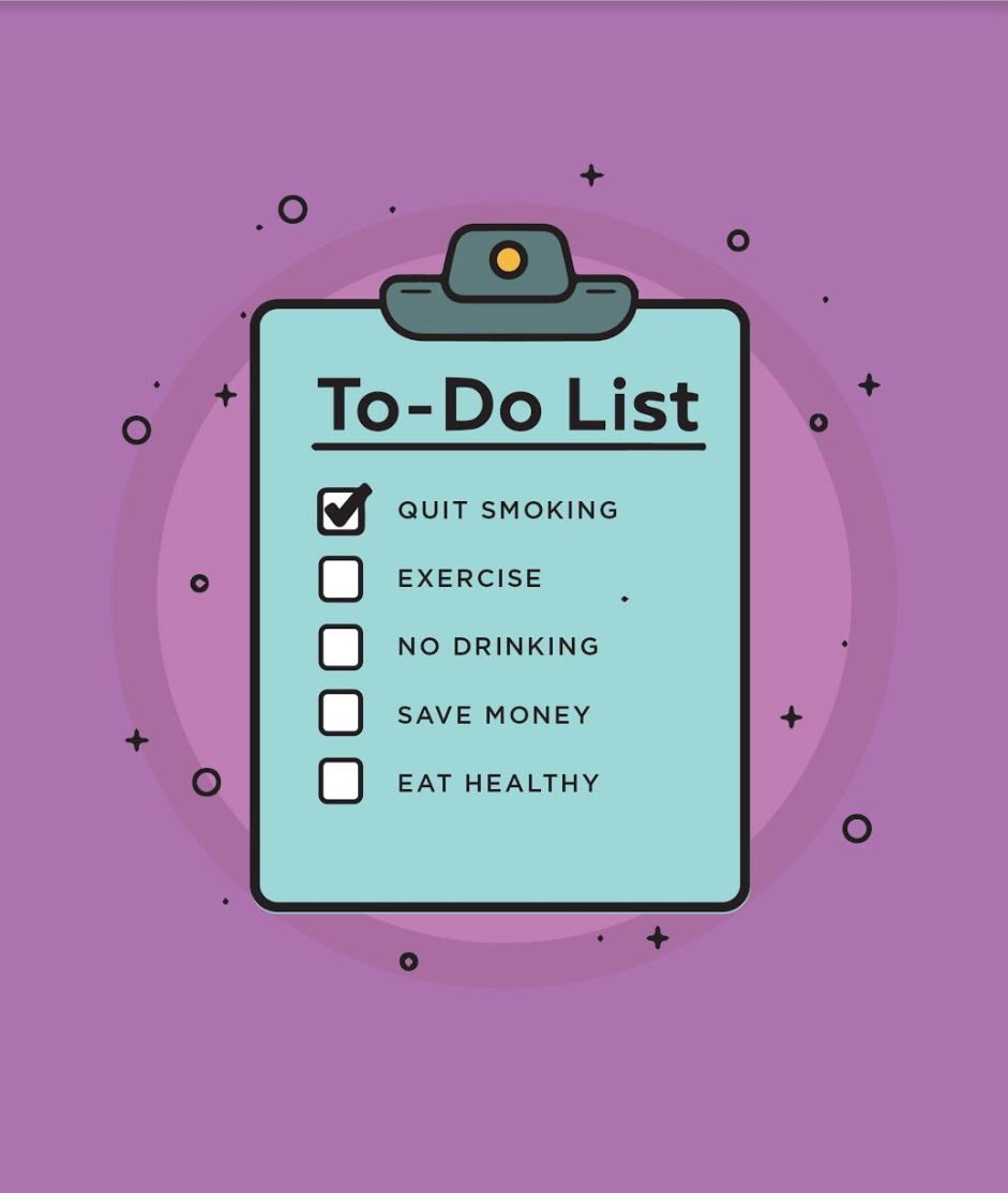 How to stick to those pesky New Year’s resolutions