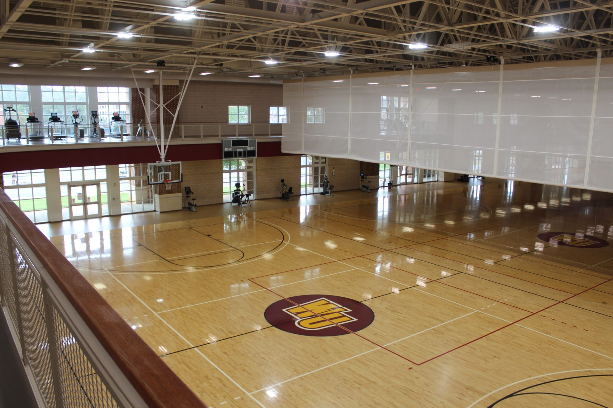 The courts at the West Center