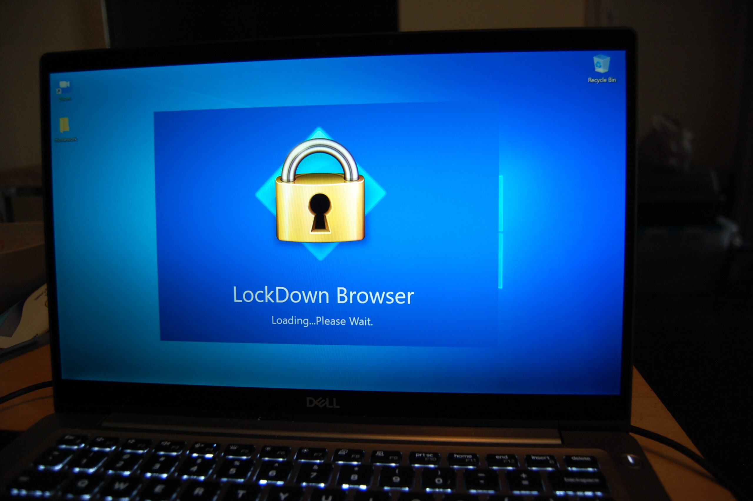 does respondus lockdown browser camera