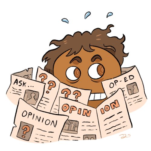 Opinion sections and their bad raps