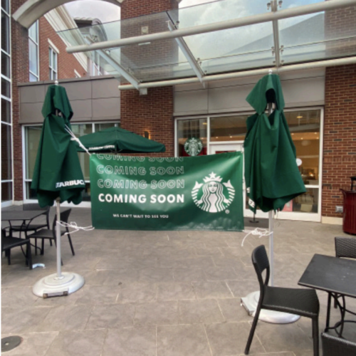 New and improved Starbucks on campus