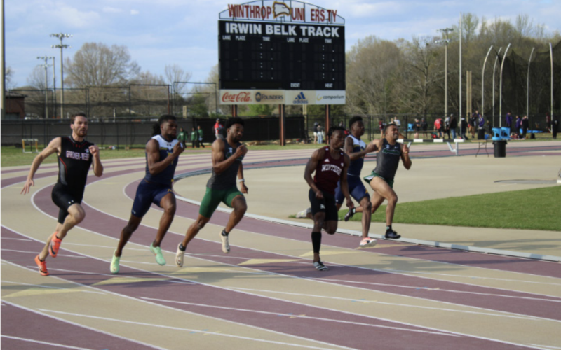 Winthrop finds success at home track