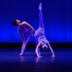 Two Winthrop Students perform at Fall Dance Showcase 2022.