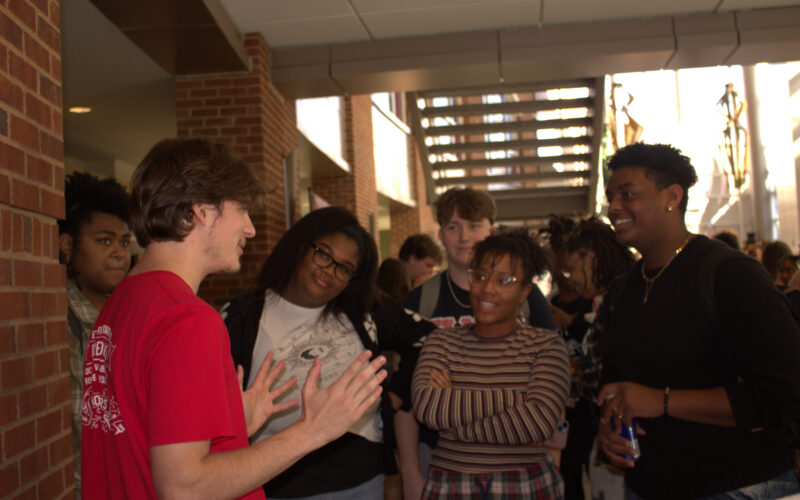 Students protest Winthrop College Republicans’ ‘Abortion is Not a Right’ Event in DiGiorgio Campus Center