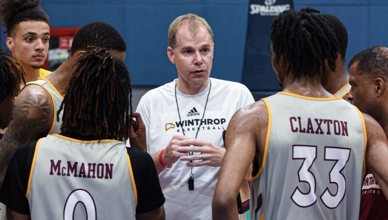 Winthrop Men’s Basketball press on toward the end of non-conference games