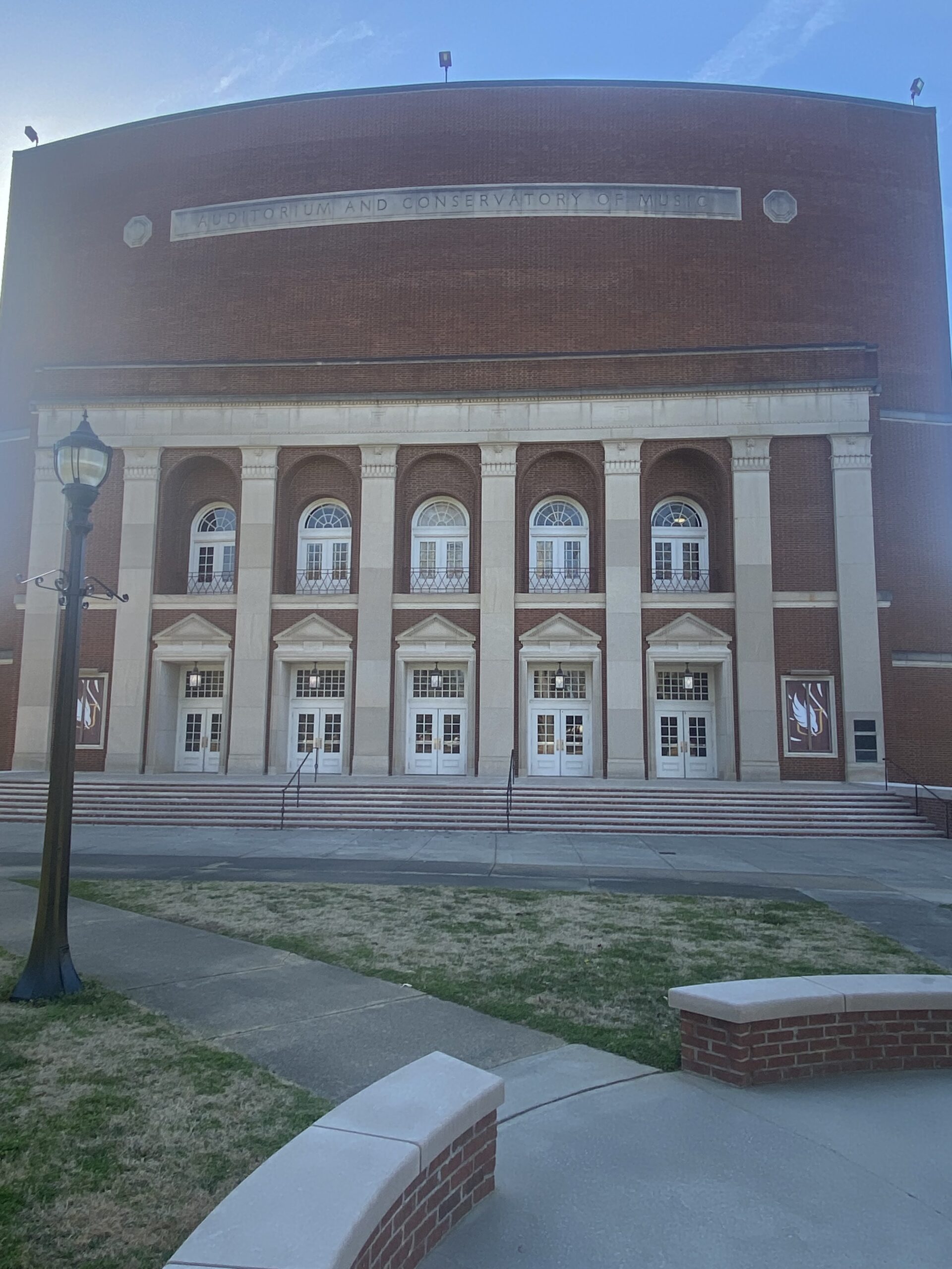 Music Auditorium located at Winthrop University.