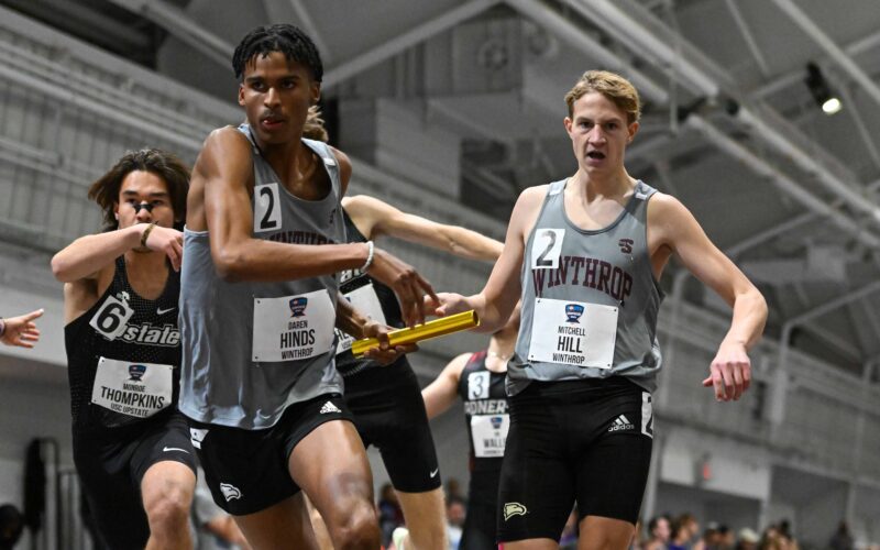 Winthrop performs well at Big South indoor track and field championship