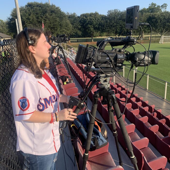 Winthrop helping students broadcasting school sporting events