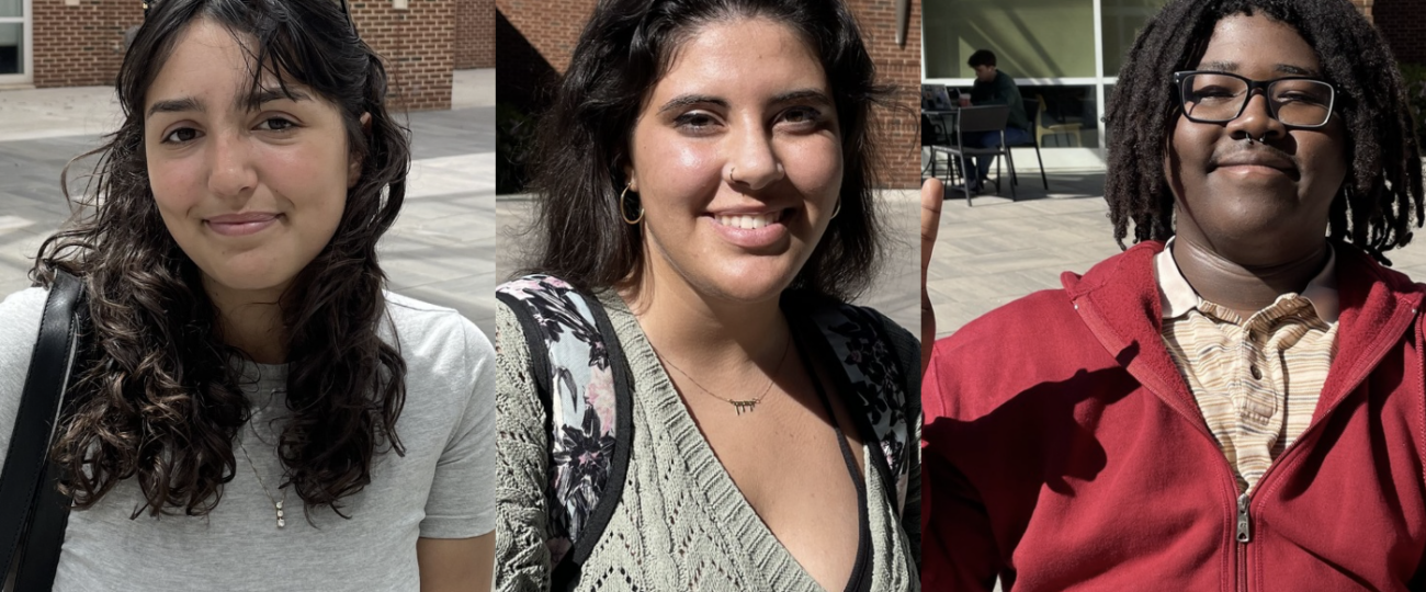 Photo by Kyan Feser Ayden Cottingham, Jordan Schwamb, Sophia Cardin