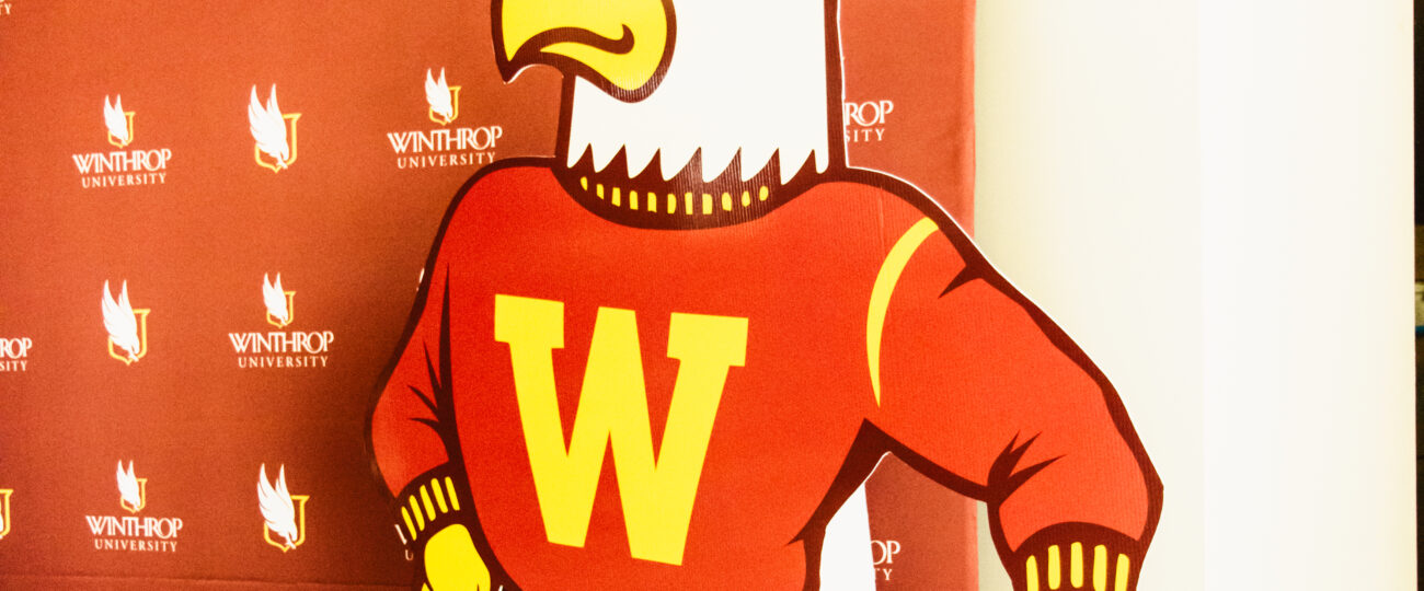 Photo By Jackson Stanton new eagle mascot presented at the event