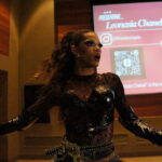Photo By Zoey Molina Leonasia Chanel performing at drag4justice