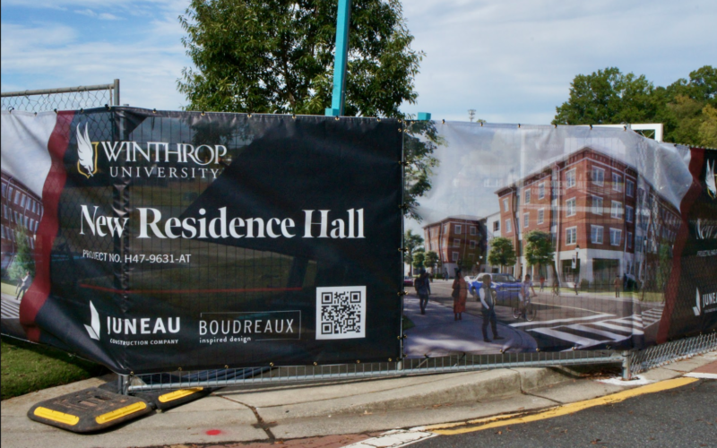 Winthrop’s New Residence Hall Begins Construction